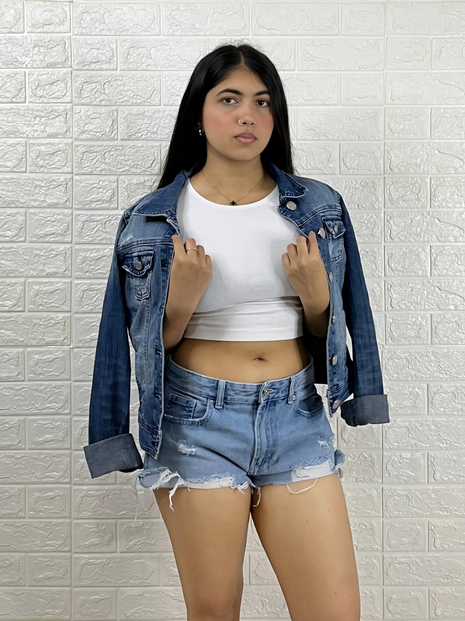 Fitted Denim Jacket