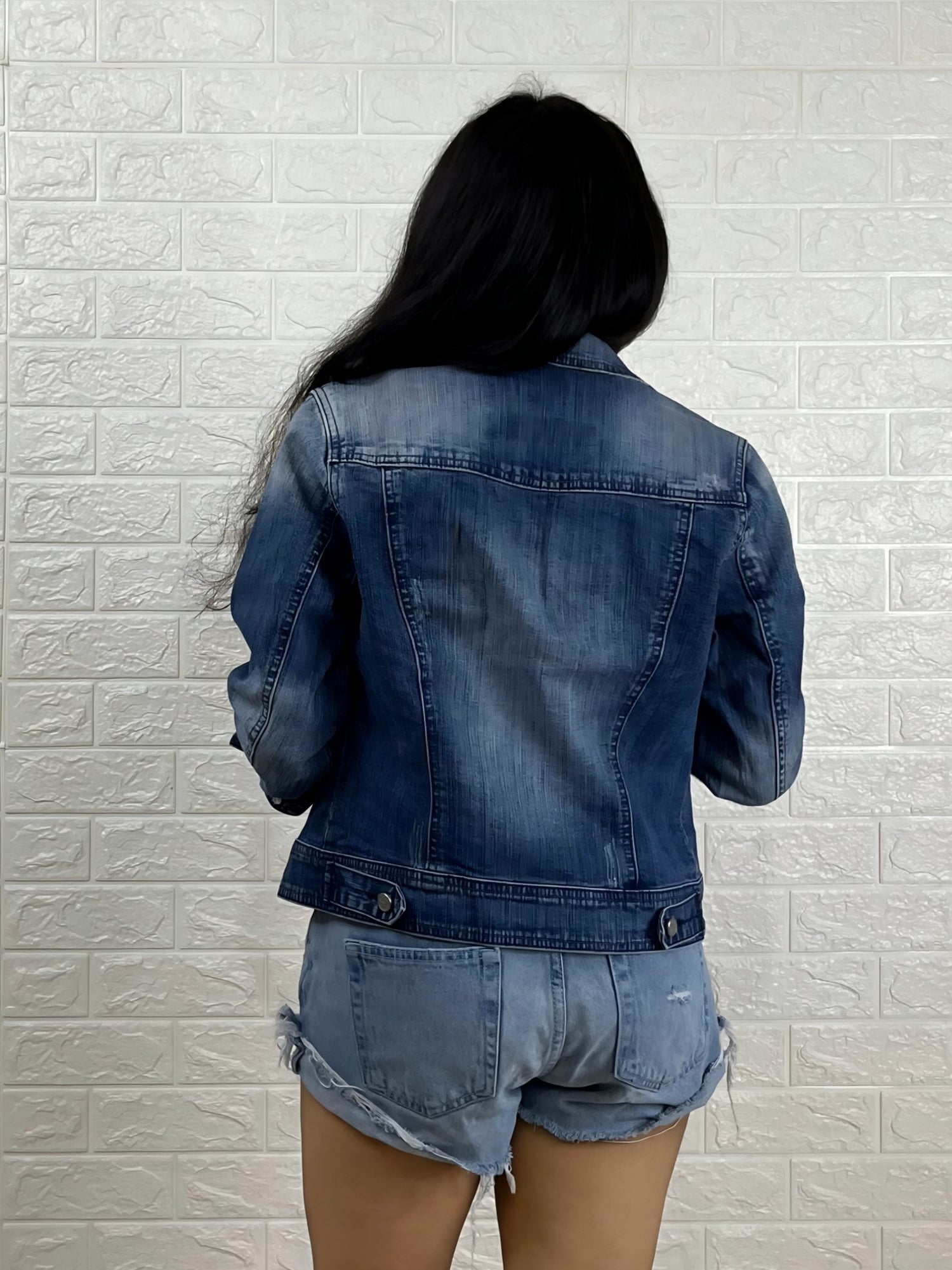 Fitted Denim Jacket