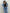 Blue Oversized Denim Jacket – "Where Is My Mind?" Print