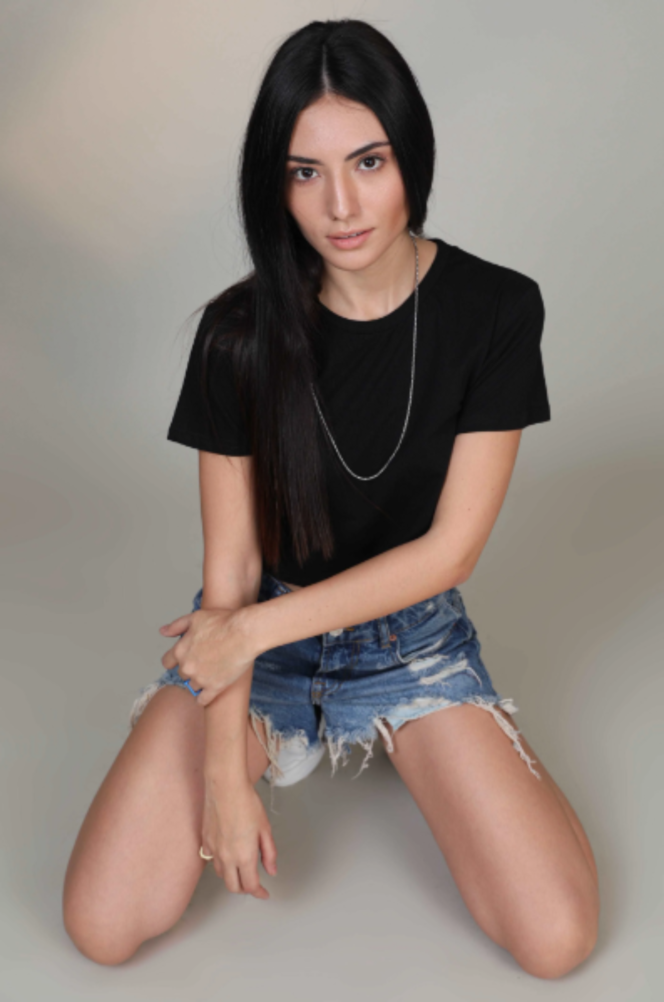 Classic Black Crop T-Shirt